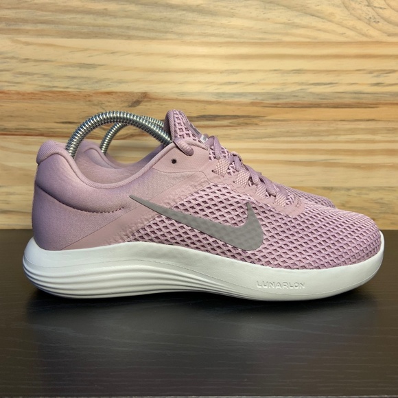 New Nike Lunarconverge 2 Lilac Rose Running Shoes - Picture 2 of 8